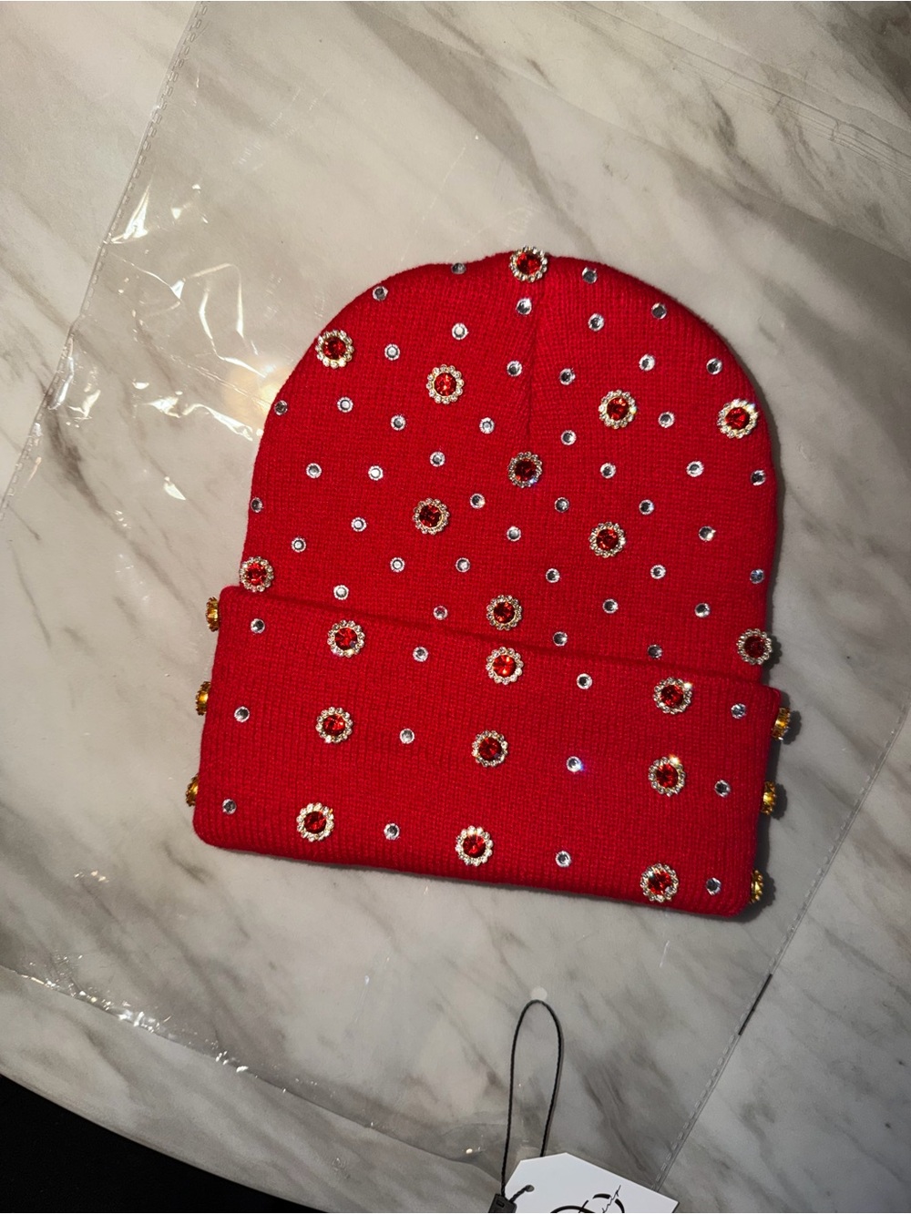 “Red Riot” Beanie - Picture 3 of 5